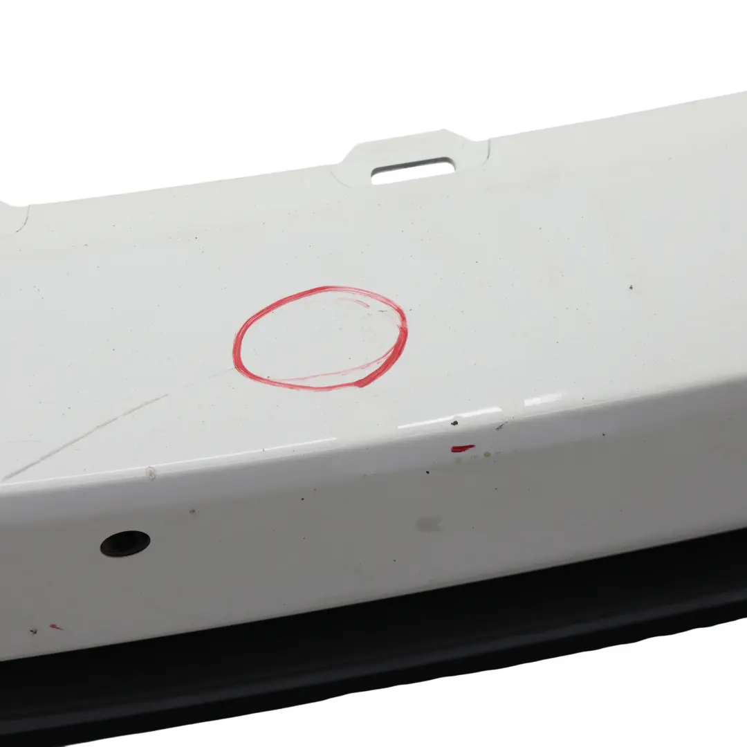Rear Bumper BMW E90 LCI M Sport Trim Panel PDC Alpinweiss 3 Alpine White - 300 - SKU 0033541-AW - Part number 0033541