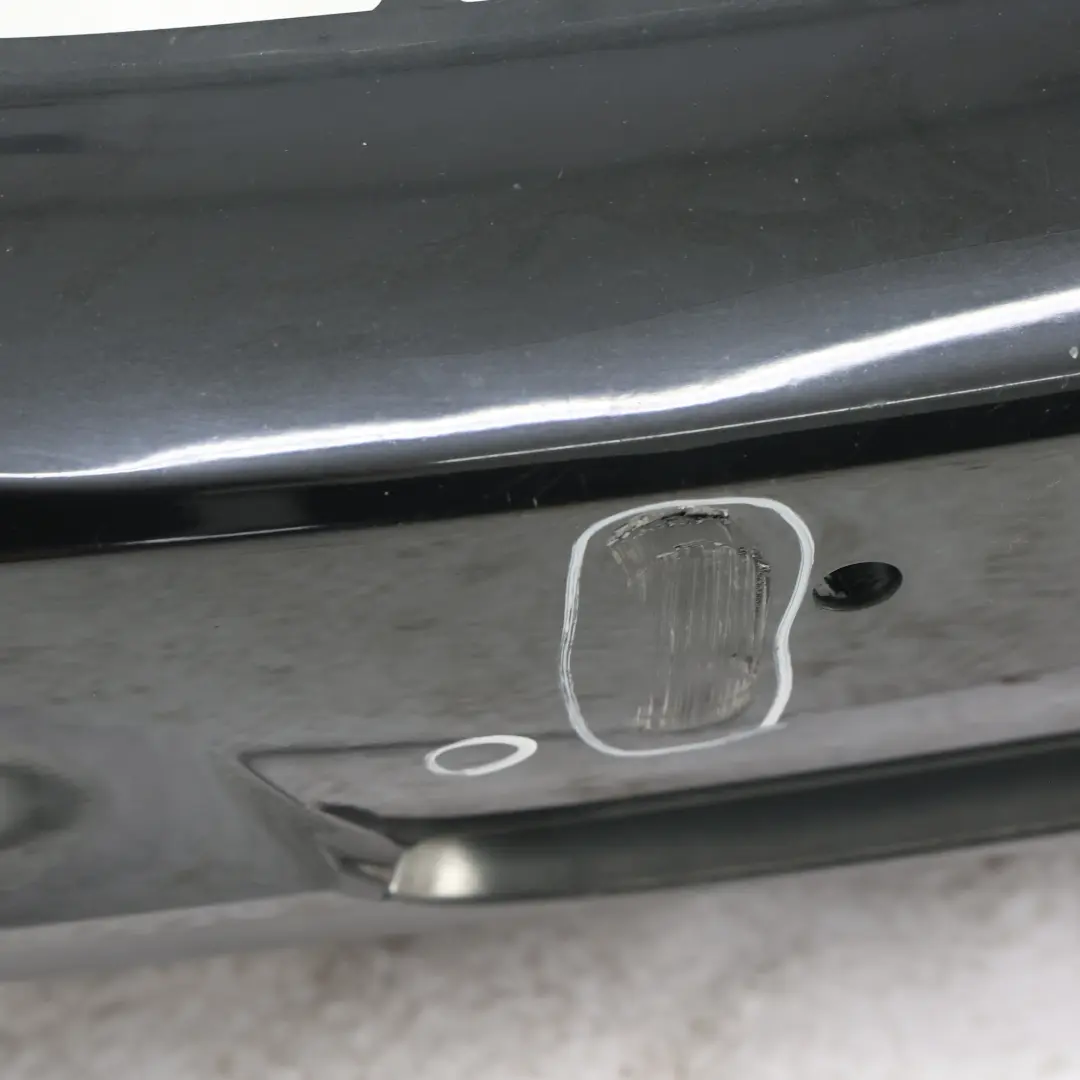 BMW E90 Zderzak Tylny M-Pakiet Black Sapphire Czarny Metalik - 475 - SKU 0033541-BS1 - Numer Części 0033541