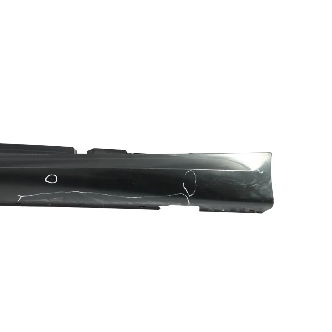 BMW E87 LCI M Sport Bas de Porte Couverture Seuil A Gauche Noir Sapphire - SKU 0033557-BS1 - Numéro de pièce 0033557