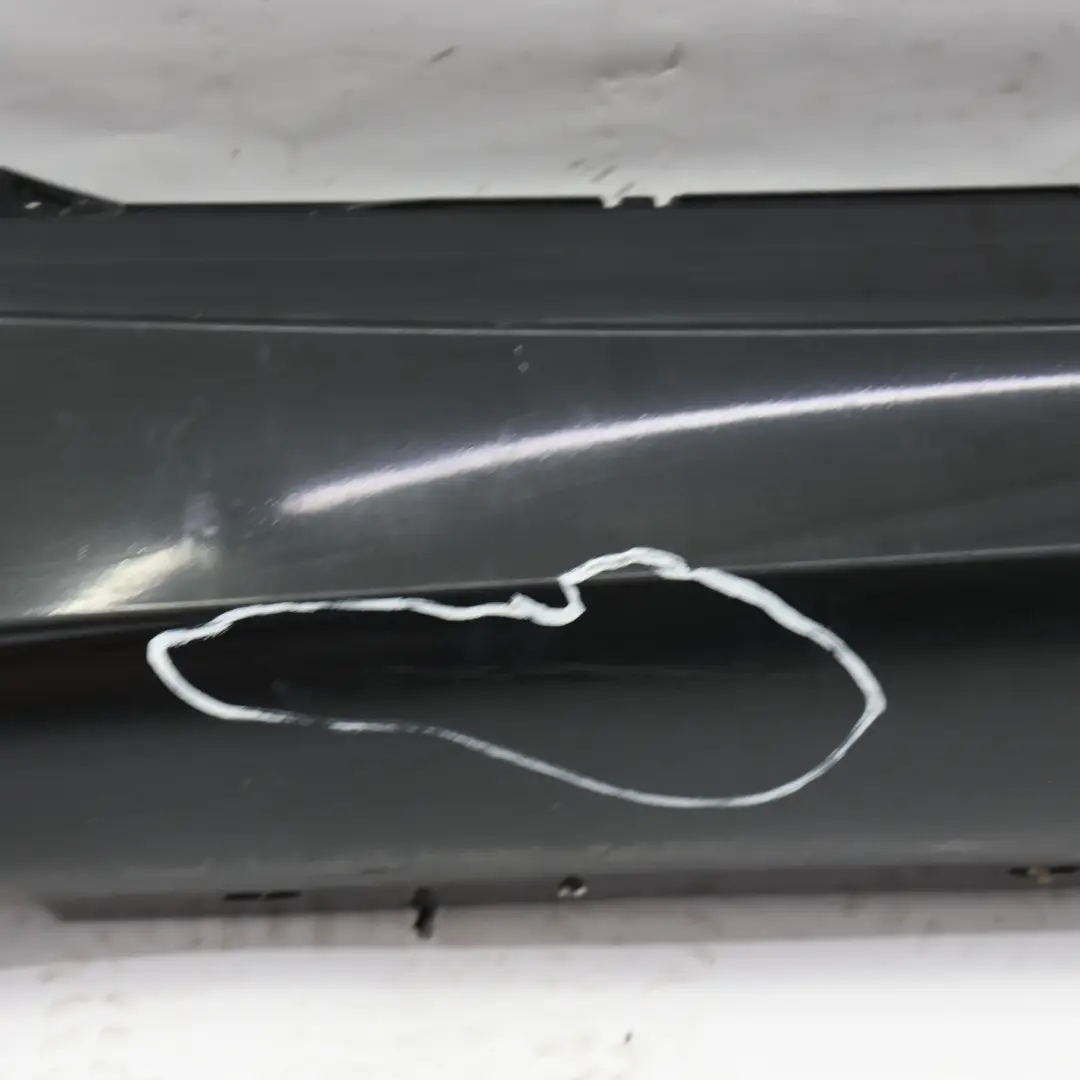 BMW 1 Series E87 E87N M Sport Sill Strip Side Skirt Left N/S Black Sapphire - SKU 0033557-BS1 - Part number 0033557