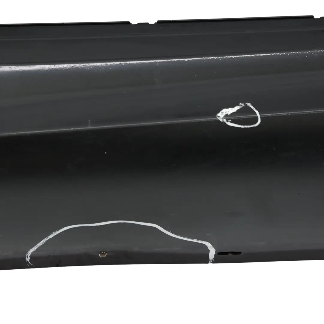 BMW E87 LCI M Sport Bas de Porte Couverture Seuil A Gauche Noir Sapphire - SKU 0033557-BS1 - Numéro de pièce 0033557