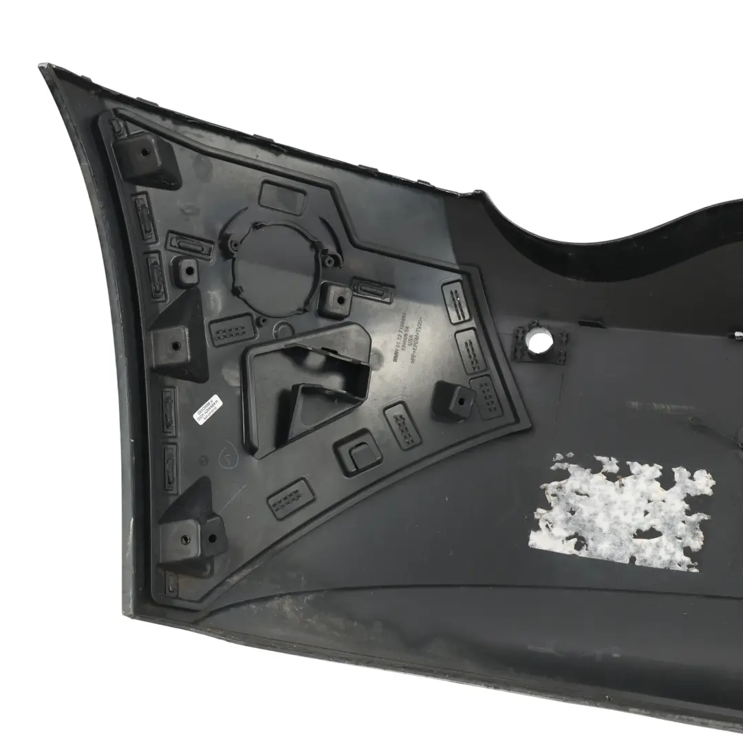 Bumper Trim Panel Covering Black Sapphire Metallic - 475 to BMW Z4 E85 Rear with Part number 0034437 BMW Z4 E85 Rear Bumper Trim Panel Covering Black Sapphire Metallic - 475 - SKU 0034437-BS1 - Part number 0034437