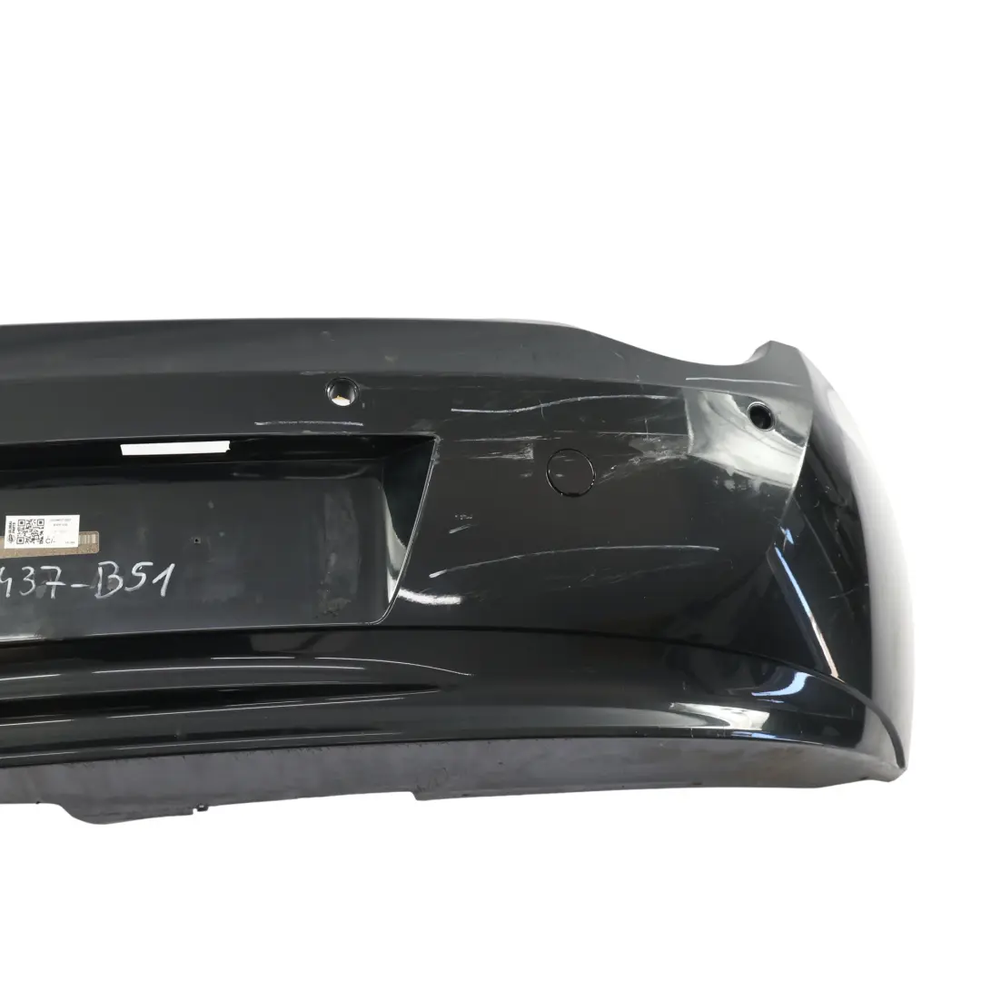 Bumper Trim Panel Covering Black Sapphire Metallic - 475 to BMW Z4 E85 Rear with Part number 0034437 BMW Z4 E85 Rear Bumper Trim Panel Covering Black Sapphire Metallic - 475 - SKU 0034437-BS1 - Part number 0034437