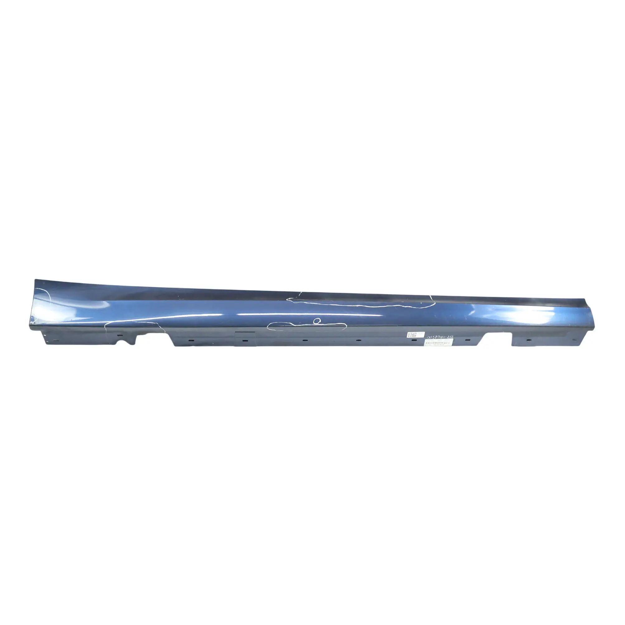 Side Skirt BMW E90 E91 LCI Sill Strip Right O/S Tiefseeblau Deep Sea Blue - A76
