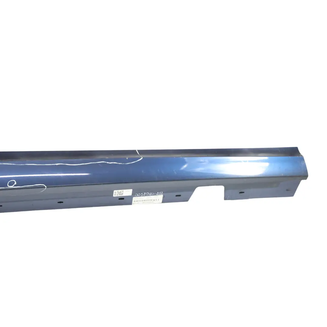 Minigonna Batticalcagno Destra Blu Mare Profondo A76 per BMW E90 E91 LCI con numero di parte 0037060 BMW E90 E91 LCI Minigonna Batticalcagno Destra Blu Mare Profondo A76 - SKU 0037060-DSB - Numero di parte 0037060