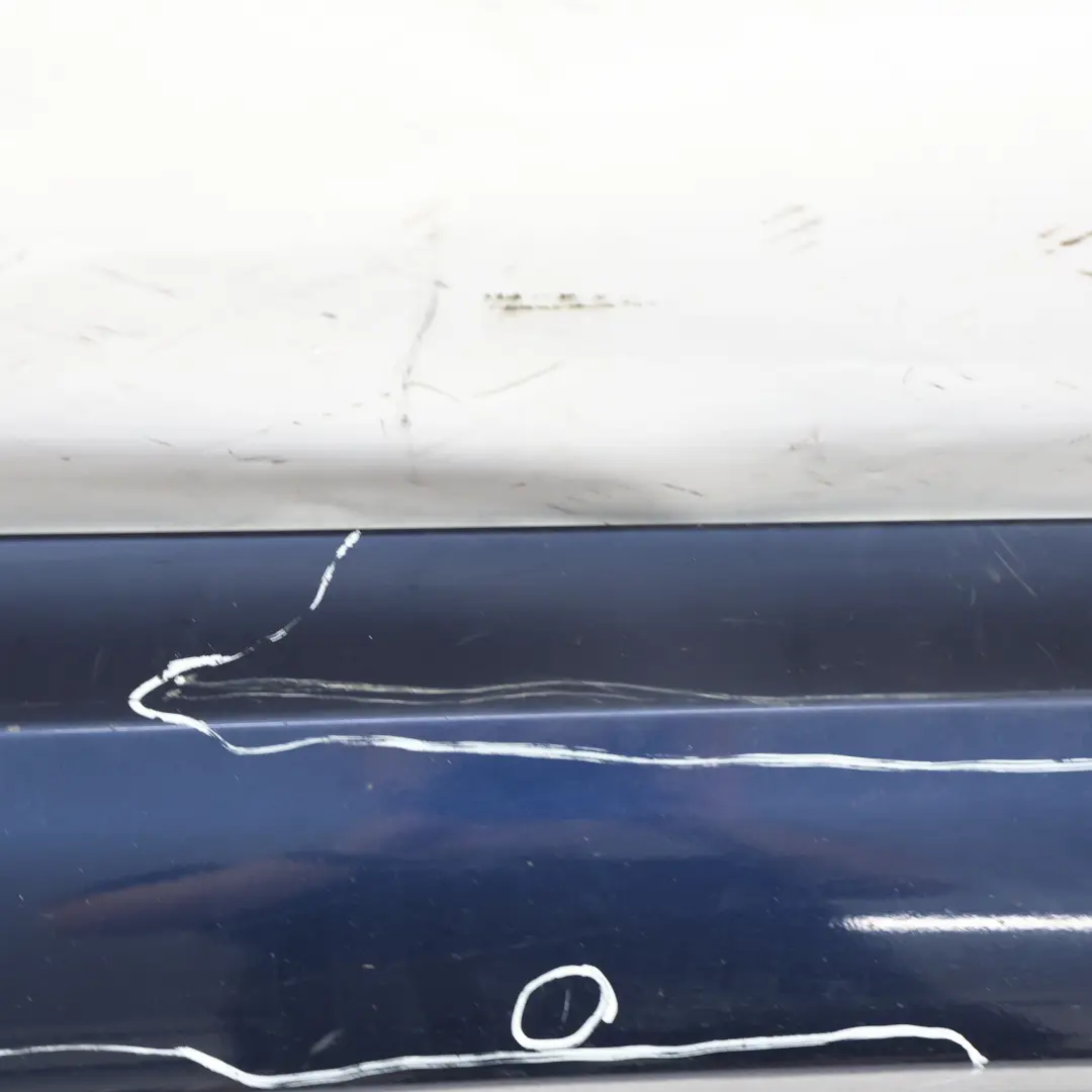 BMW E90 E91 LCI Listwa Progowa Prawa Tiefseeblau Niebieski Metalik - A76 - SKU 0037060-DSB - Numer Części 0037060