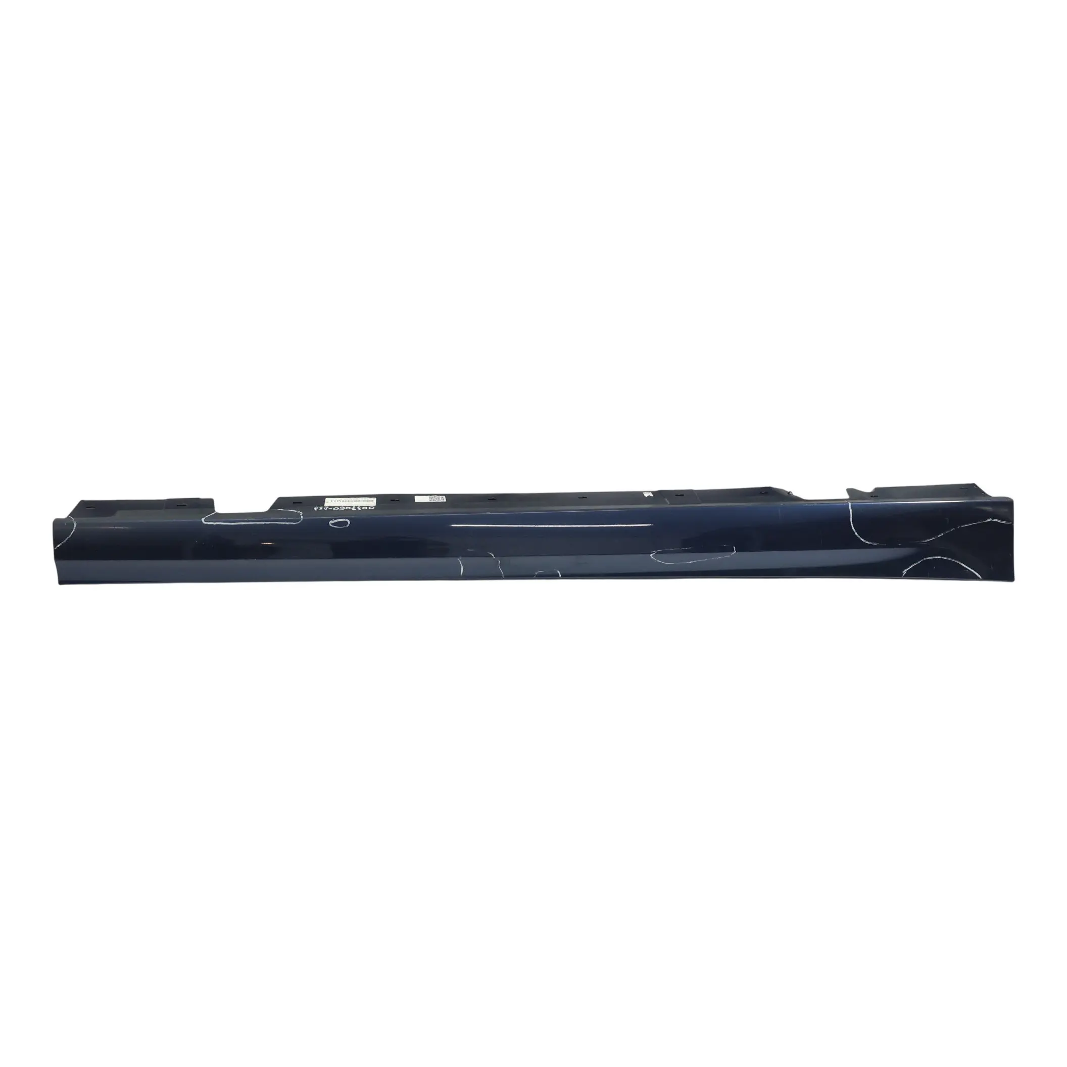 BMW E90 LCI Striscia Soglia Laterale Destra Tiefseeblau - A76