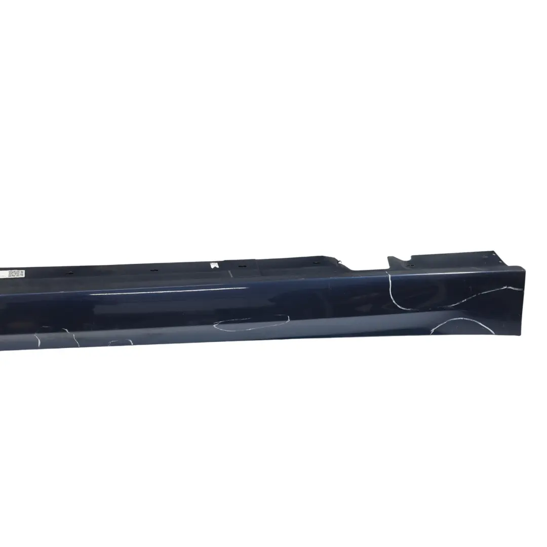 BMW E90 LCI Faldón lateral Derecho Tiefseeblau Azul Metallico - A76 - SKU 0037060-DSB2 - Número de pieza 0037060