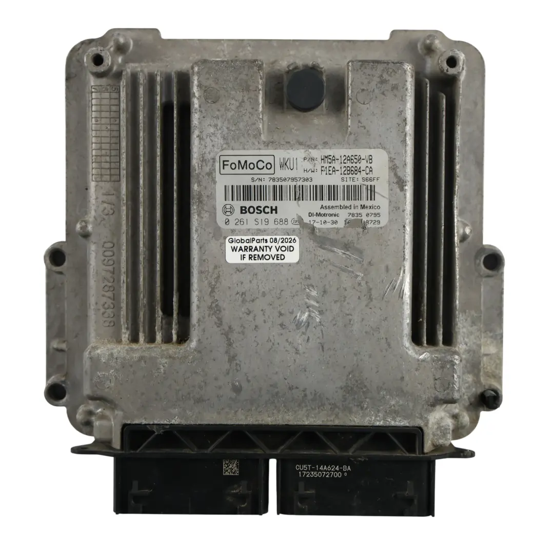 Ford Focus ST-3 MK3 ECU Control Motor 250HP 2.0 Gasolina HM5A-12A650-VB Manual - SKU 0097287338 - Número de pieza 0097287338