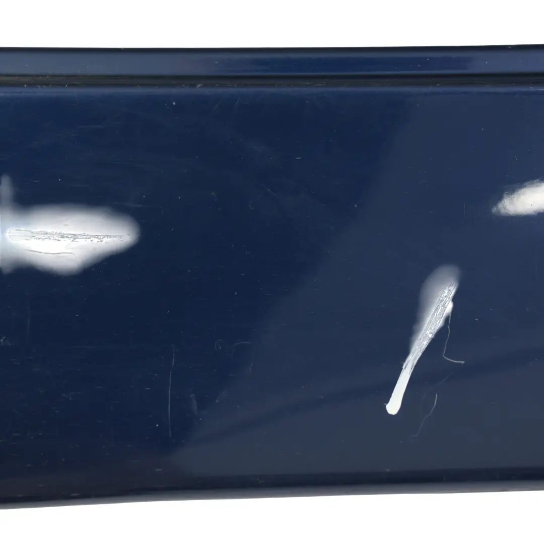 BMW E60 E61 Door Sill Side Cover Skirt Right O/S Mysticblau Blue - A07 - SKU 0150278-MYS - Part number 150278