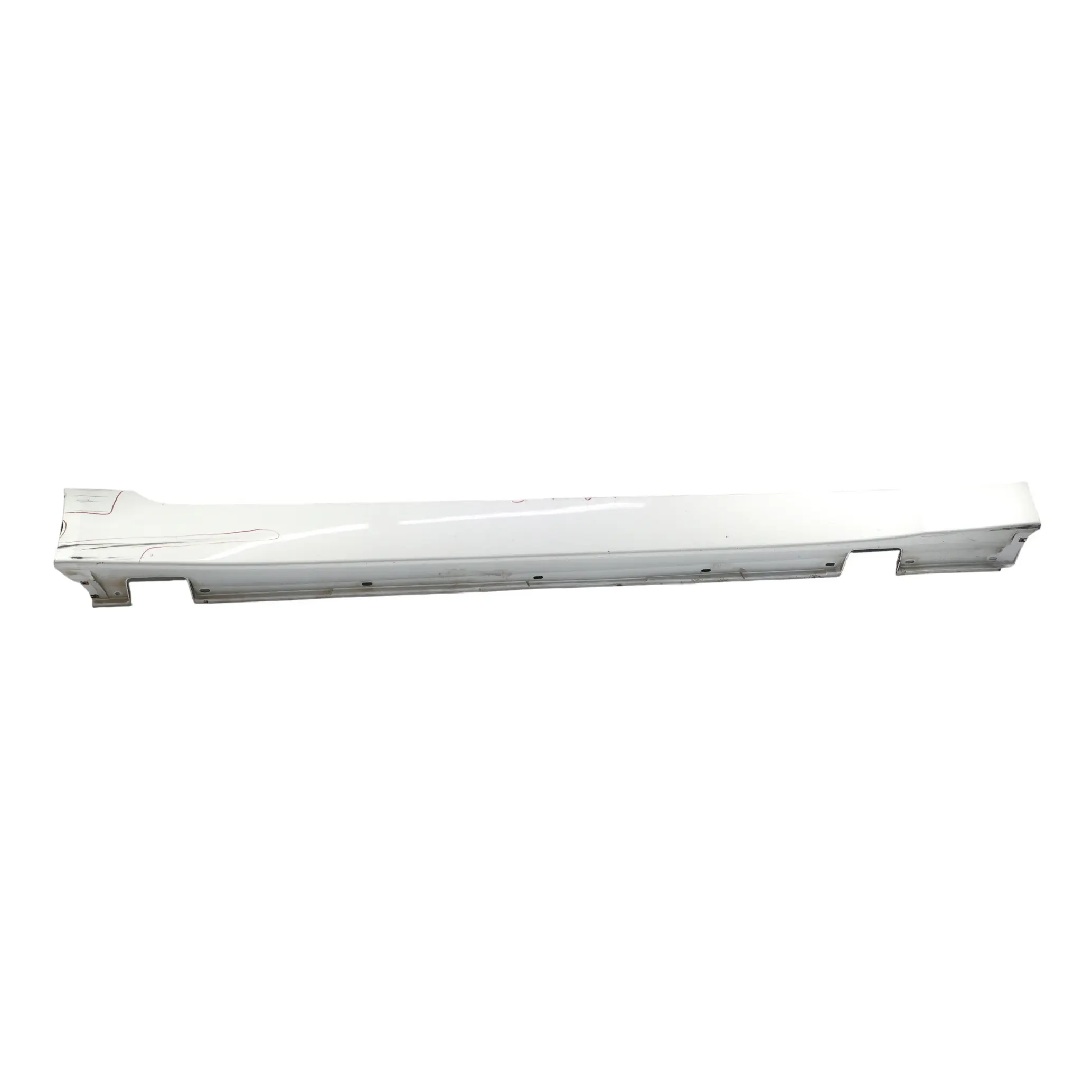 BMW 5 E60 E61 5 Door Sill Side Cover Skirt Right O/S Titansilber Silver 354