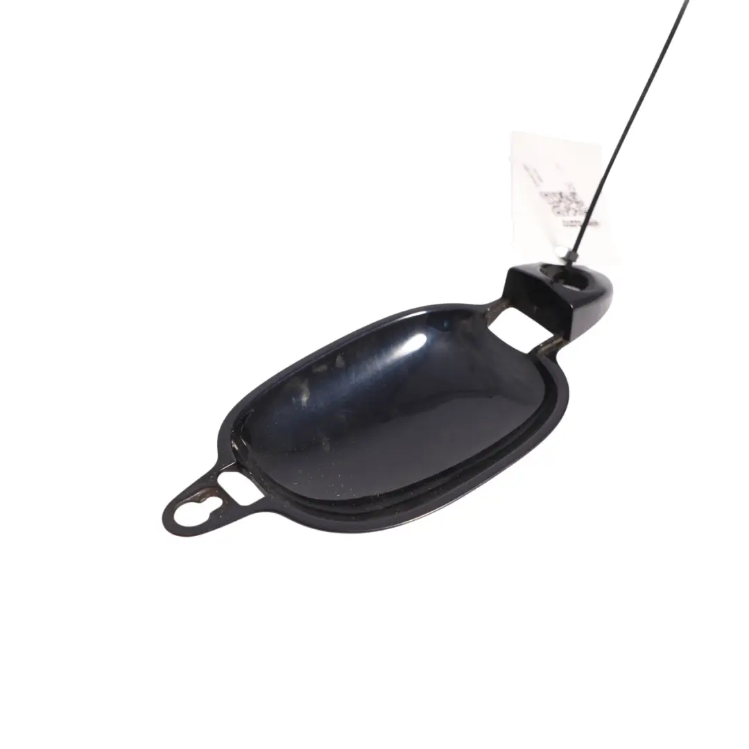 BMW E60 E61 Front Right Grab Handle Base Carrier O/S Black Sapphire Metallic - SKU 0154341-MB1 - Part number 0154341