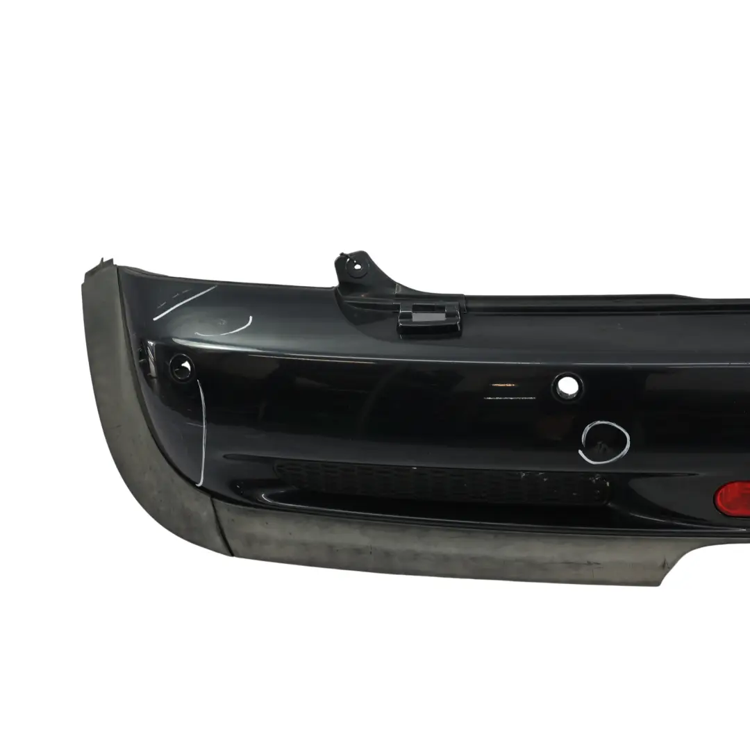 Mini R52 Cabriolet Cooper S Choc-Receveur Arriere Astro Black Noir - A25 - SKU 0309220-ASB - Numéro de pièce 0309220