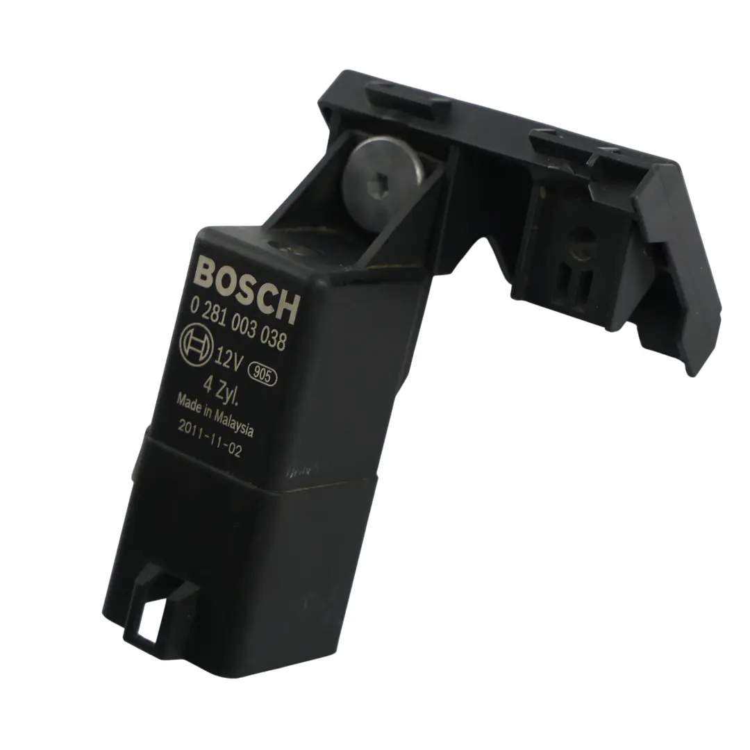  Genuine VW Audi Seat Skoda Diesel Glow Plug Relay Unit Negro - SKU 038907281D-1 - Número de pieza 038907281D