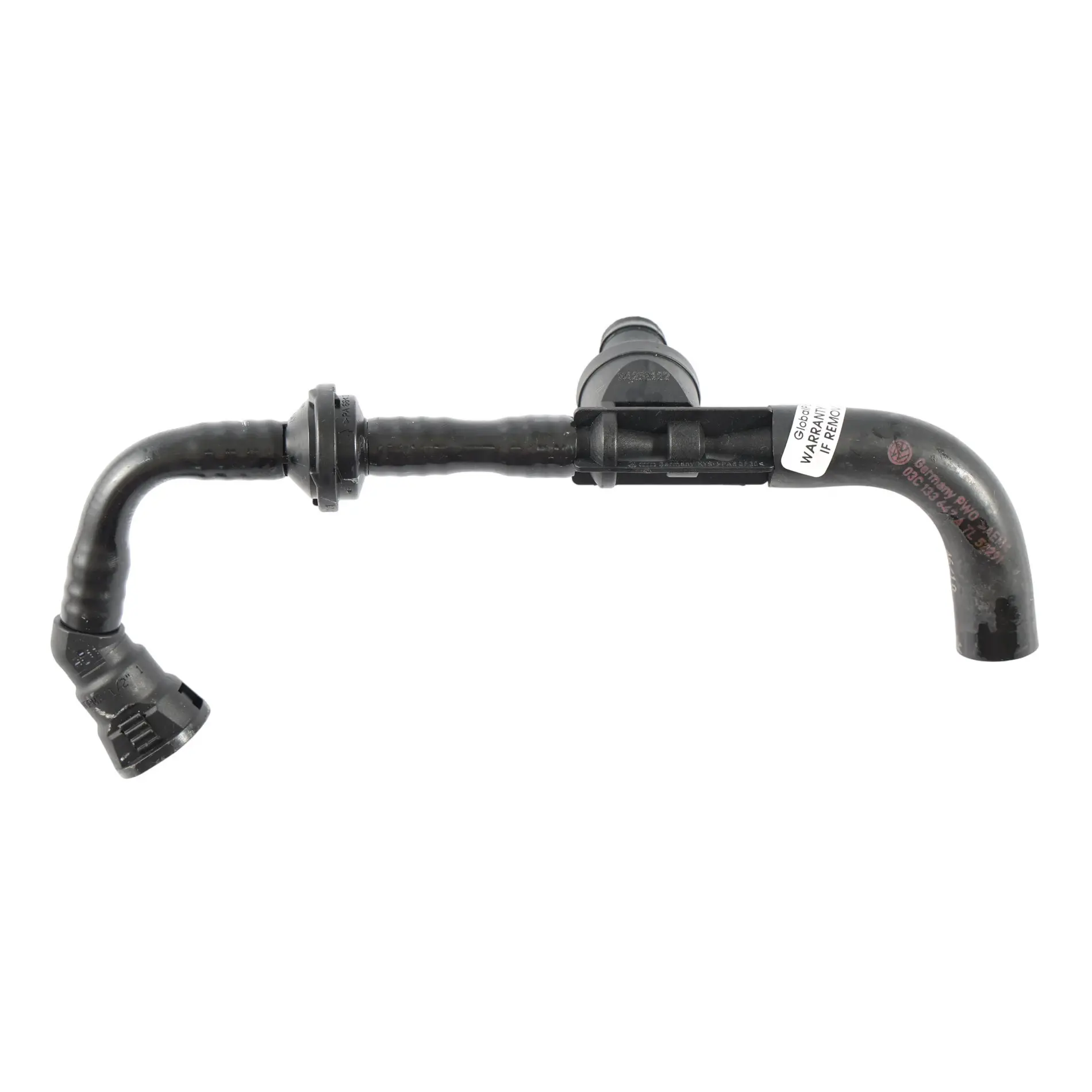 Volkswagen Touran 1T Brake Servo Tube Line Pipe 1.4 TSI CAVC Petrol 03C133647A
