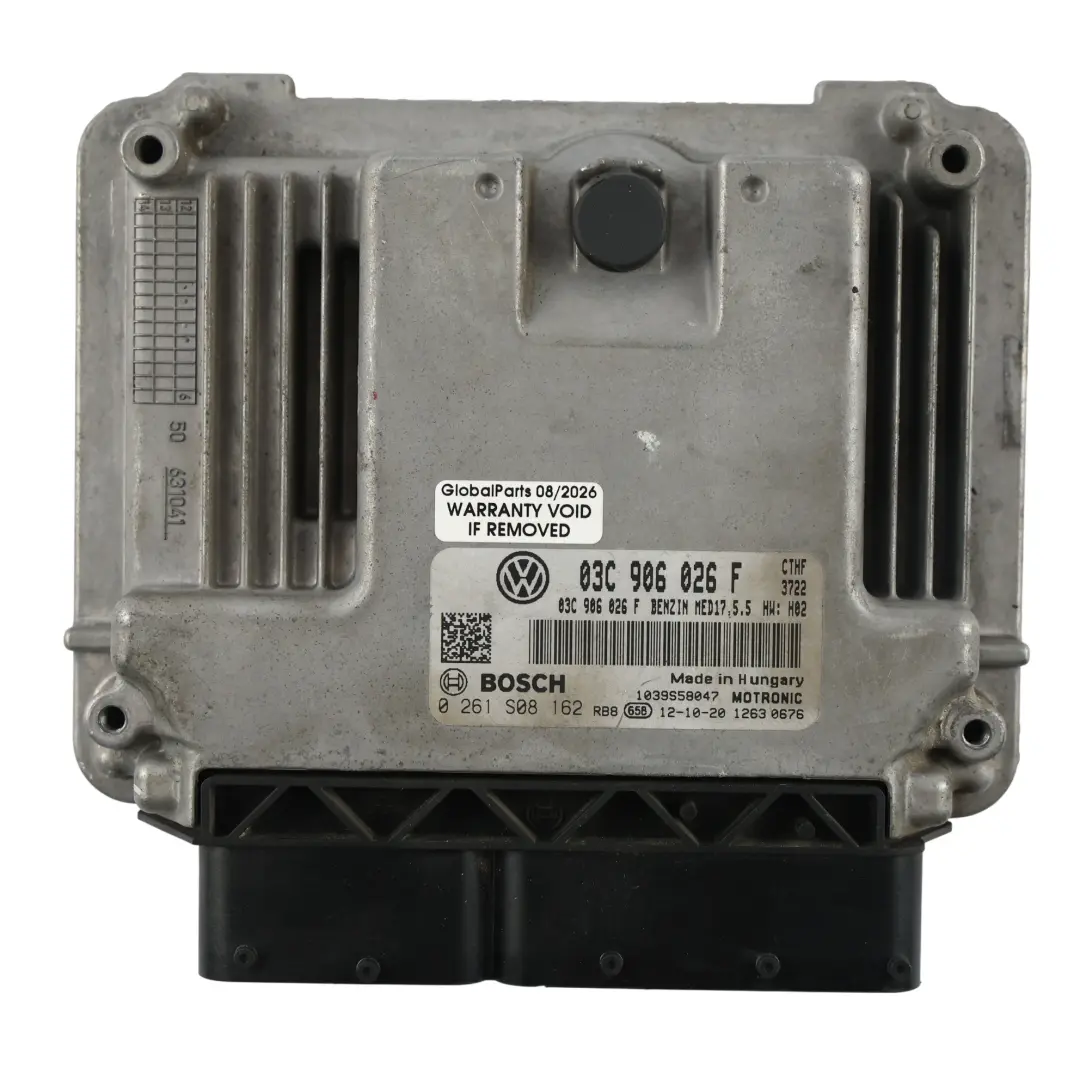 Mk4 1.4 TSI CTJB 150HP Engine Control Unit ECU Automatic to Seat Ibiza with Part number 03C906026F Seat Ibiza Mk4 1.4 TSI CTJB 150HP Engine Control Unit ECU Automatic - SKU 03C906026F - Part number 03C906026F