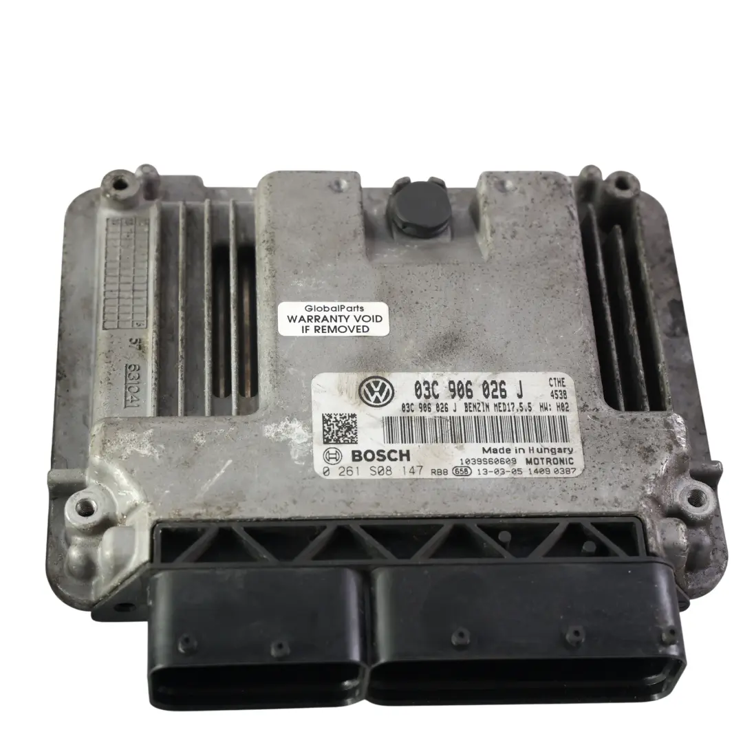 Mk2 1.4 TSI 180KM Sterownika Silnika Zestaw Automat do Skoda Fabia o numerze 03C906026J Skoda Fabia Mk2 1.4 TSI 180KM Sterownika Silnika Zestaw Automat - SKU 03C906026J - Numer Części 03C906026J