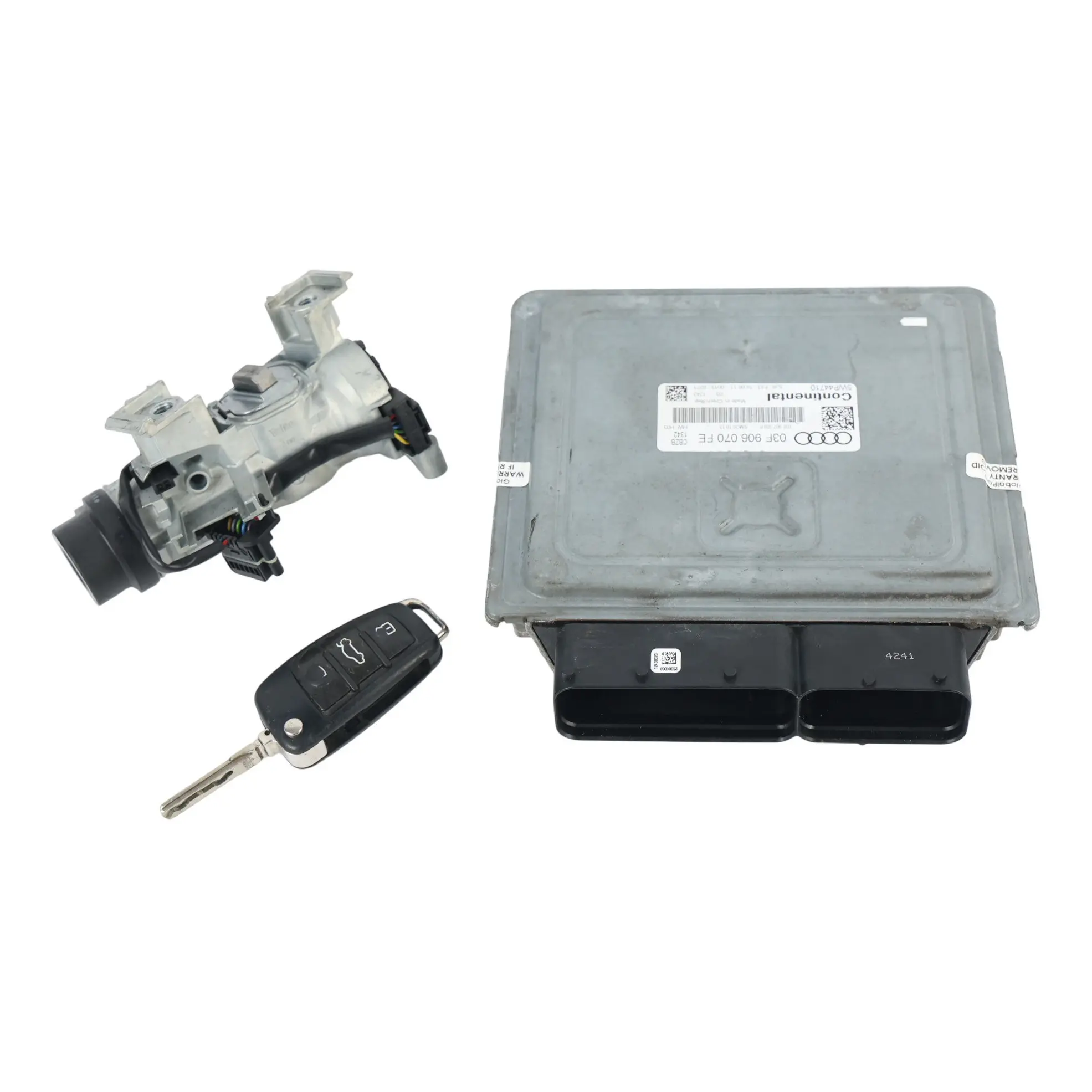 Audi A3 8P 1.2 TFSI CBZB 105HP Engine Control Unit ECU Kit Lock Key 03F906070FE