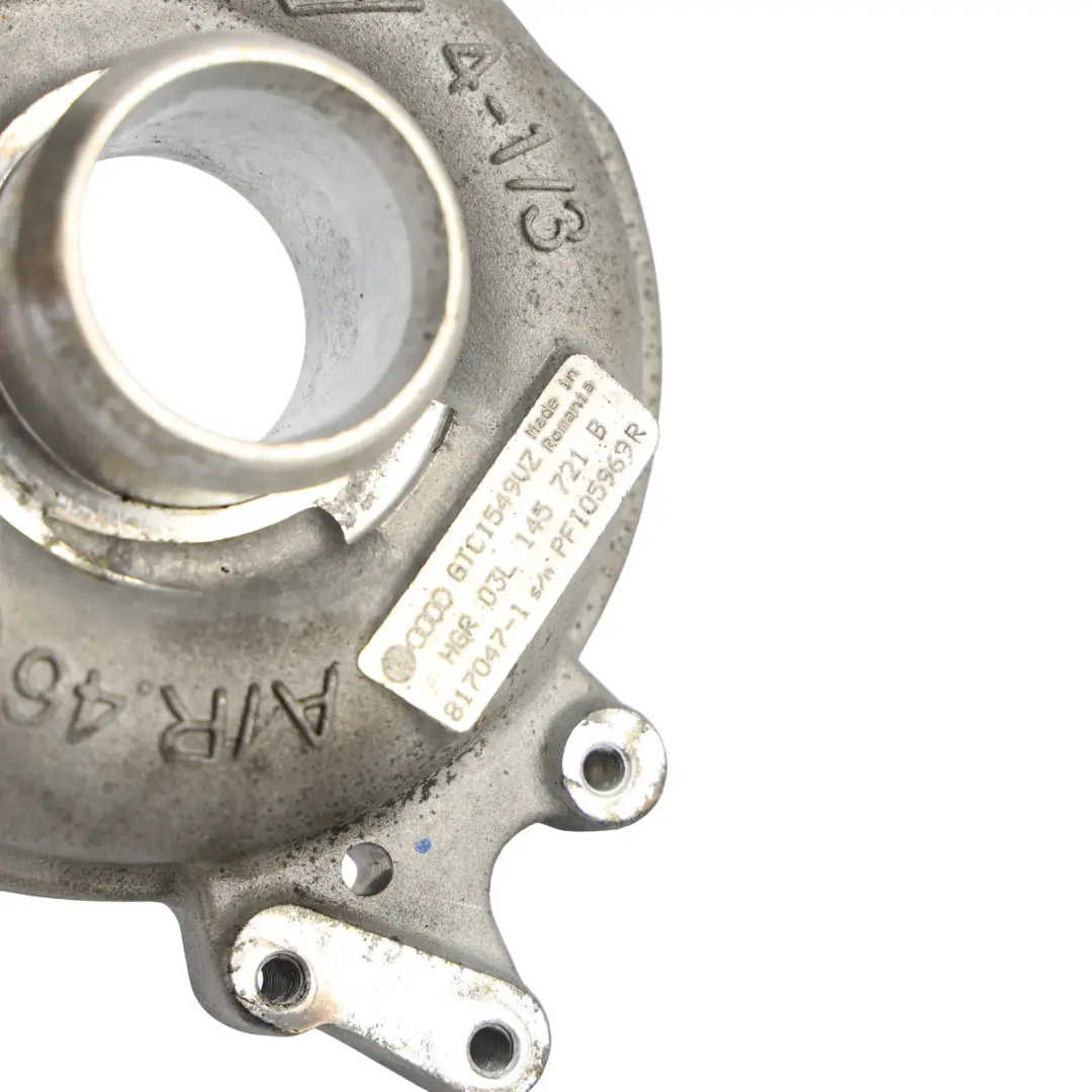 Audi A4 B8 A5 8T A6 C7 Turbocharger Housing Cover 2.0 TDI - SKU 03L145721B-5 - Part number 03L145721B