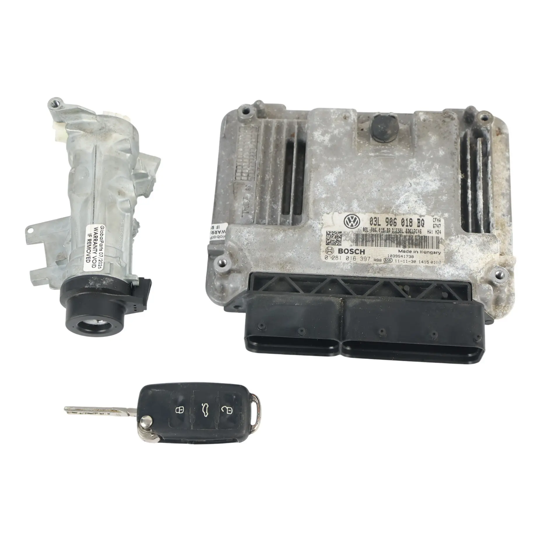 Skoda Yeti 5L Engine Control Unit ECU 2.0 TDI 110HP CFHF 03L906018BQ Manual