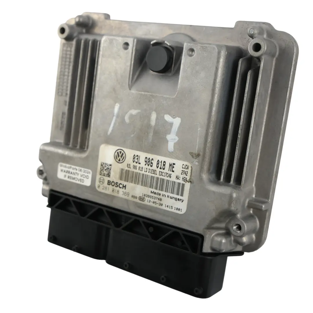 3R 2.0 TDI CJCA 143HP Engine Control Unit ECU Manual to Seat Exeo with Part number 03L906018ME Seat Exeo 3R 2.0 TDI CJCA 143HP Engine Control Unit ECU Manual - SKU 03L906018ME-2 - Part number 03L906018ME