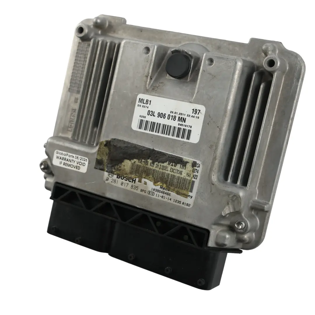 143HP Quattro Module Contrôle Moteur ECU Manuel pour Audi Q5 8R 2.0 TDI à propos du numéro de pièce 03L906018MN Audi Q5 8R 2.0 TDI 143HP Quattro Module Contrôle Moteur ECU Manuel - SKU 03L906018MN - Numéro de pièce 03L906018MN