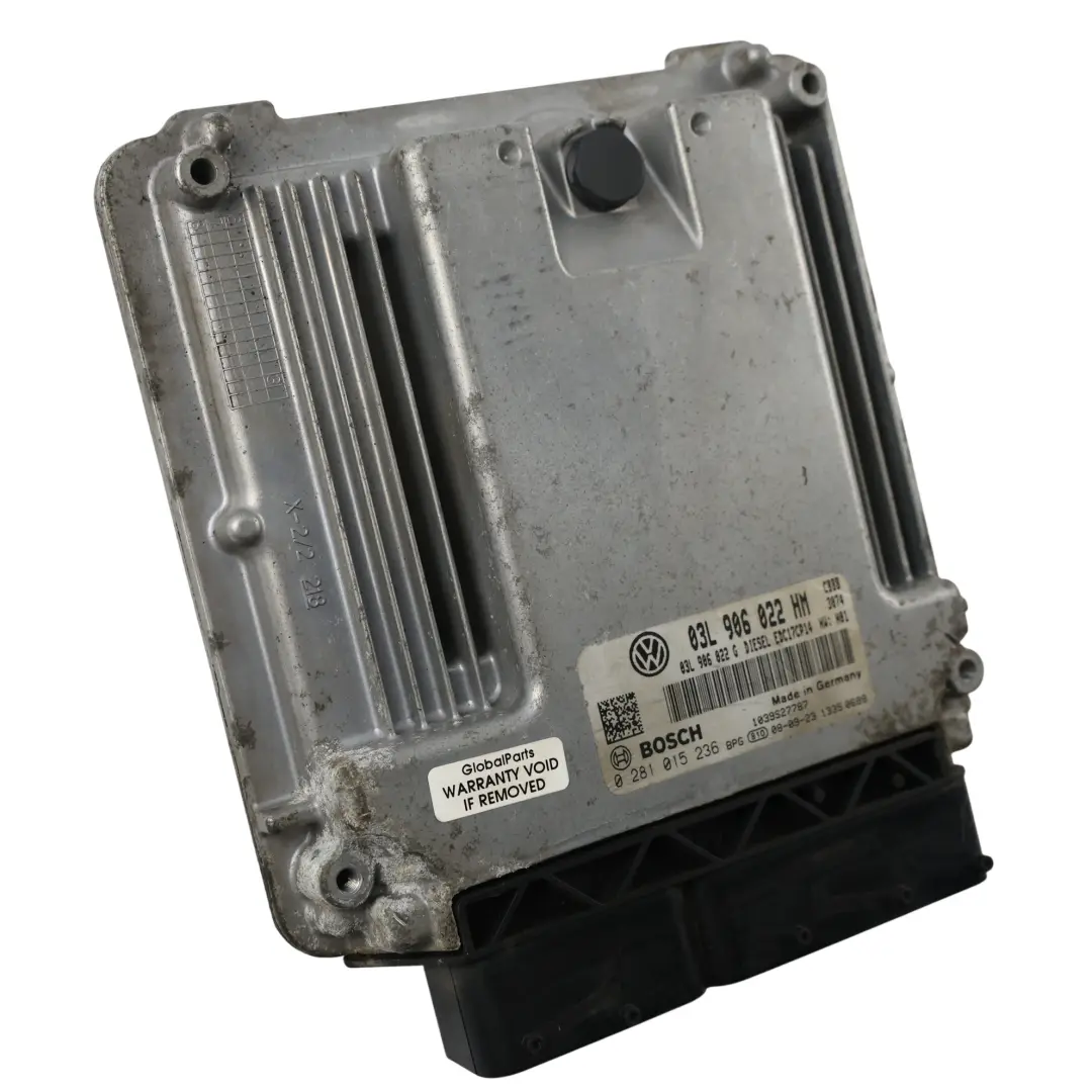 Volkswagen Tiguan 5N 4motion 2.0 TDI CBBB 170HP Centralina ECU - SKU 03L906022HM - Numero di parte 03L906022HM