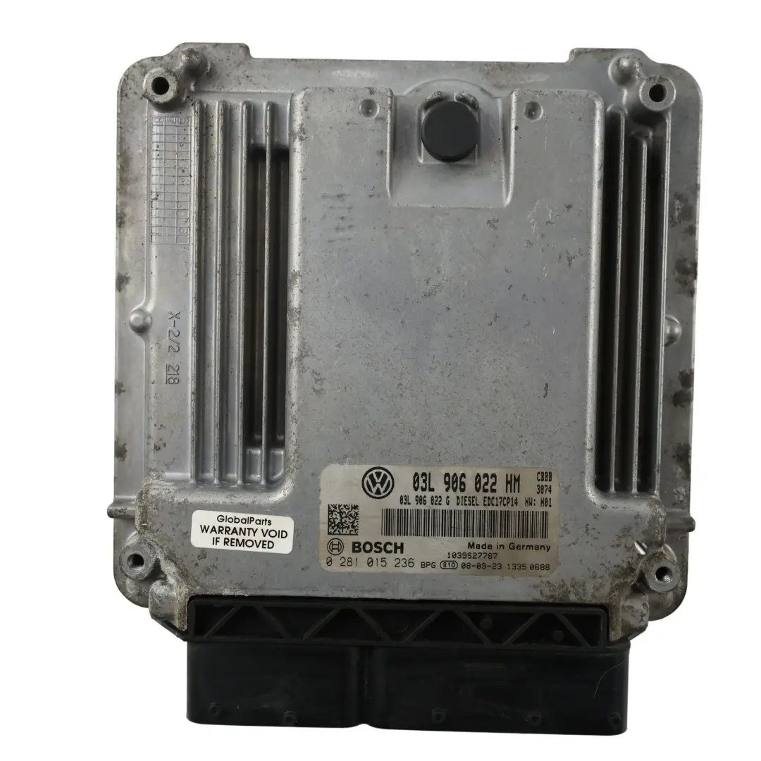 CBBB 170HP Engine Module ECU to Volkswagen Tiguan 5N 4motion 2.0 TDI with Part number 03L906022HM Volkswagen Tiguan 5N 4motion 2.0 TDI CBBB 170HP Engine Module ECU - SKU 03L906022HM - Part number 03L906022HM