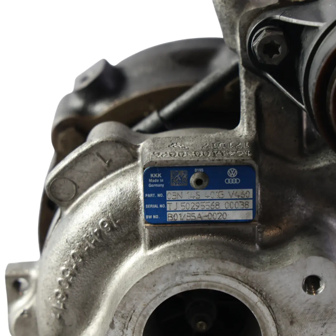Turbocharger Turbo 2.0 TDI Diesel Engine CUAA 03N145401G to Volkswagen Tiguan AD1 with Part number 03N145401J Volkswagen Tiguan AD1 Turbocharger Turbo 2.0 TDI Diesel Engine CUAA 03N145401G - SKU 03N145401J - Part number 03N145401J