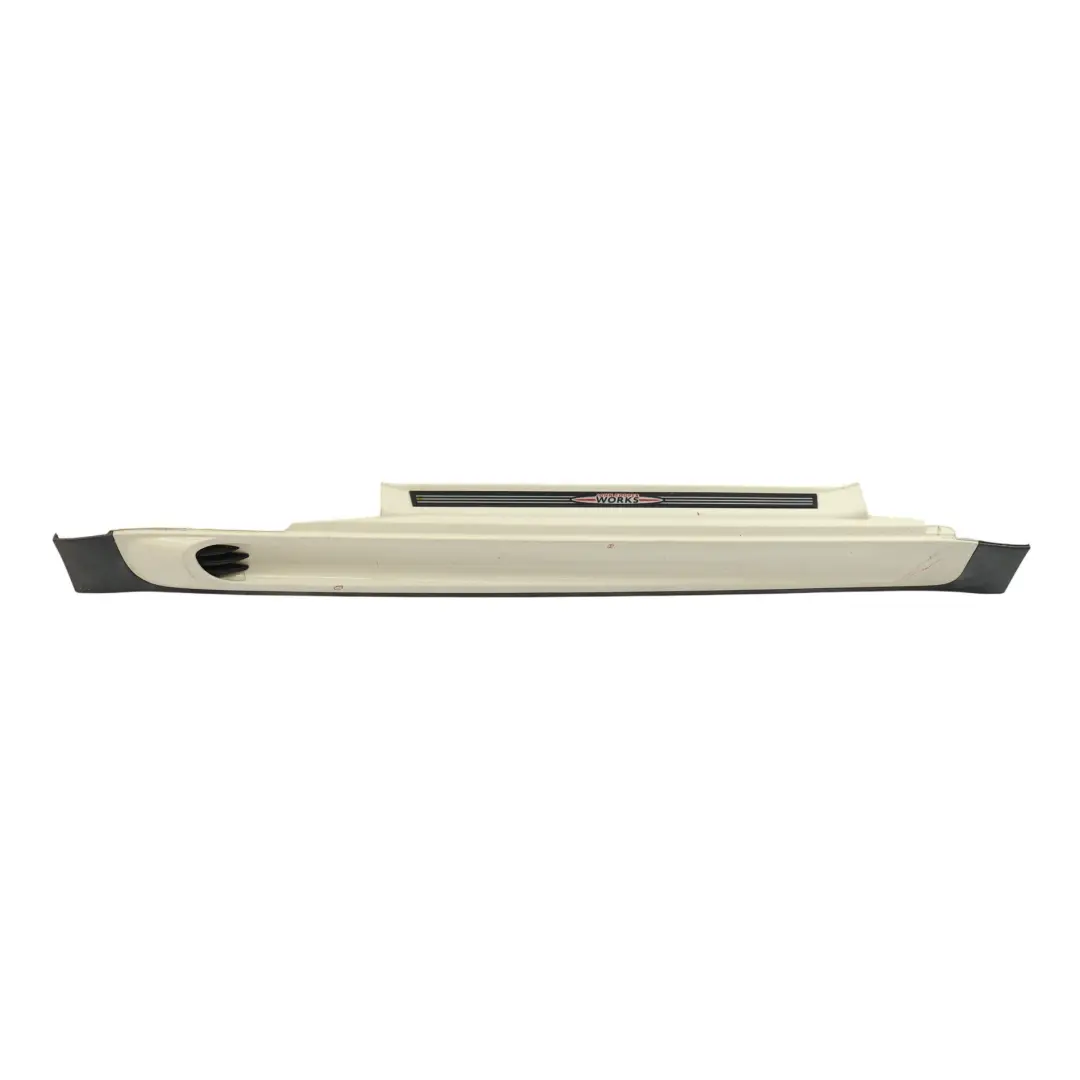 Bas de Caisse JCW Droit Seuil Garniture Pepper Blanc 850 pour Mini R56 R57 à propos du numéro de pièce 0404114 Mini R56 R57 Bas de Caisse JCW Droit Seuil Garniture Pepper Blanc 850 - SKU 0404114-PW1 - Numéro de pièce 0404114