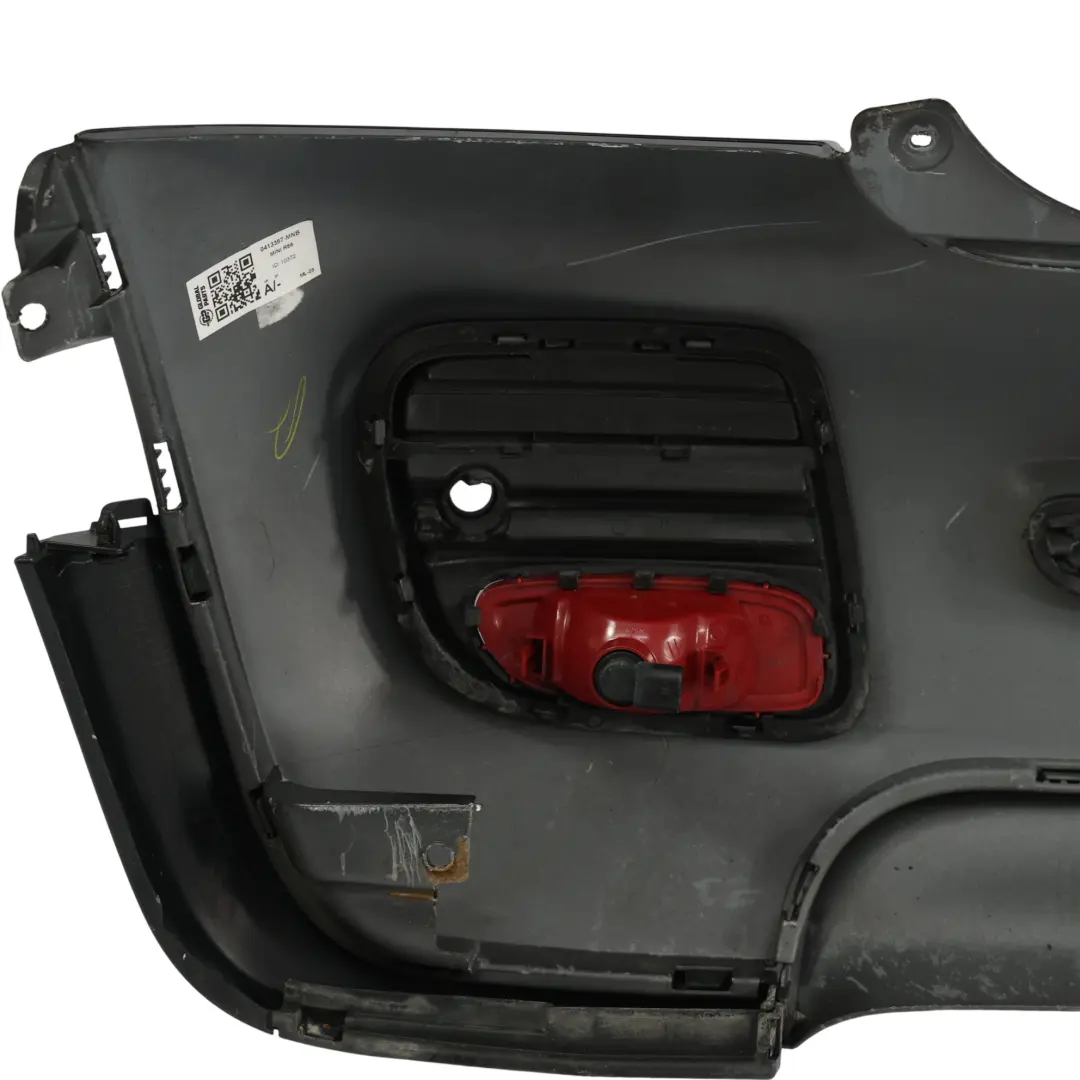Mini Cooper S R56 R57 Pare-chocs arrière JCW PDC Aerokit Midnight Black - A94 - SKU 0413367-MNB - Numéro de pièce 0413367