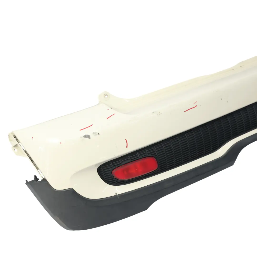 Bumper Cooper S Complete Trim Panel Pepper White - 850 to Mini R56 R57 Rear with Part number 0430252 Mini R56 R57 Rear Bumper Cooper S Complete Trim Panel Pepper White - 850 - SKU 0430252-PW1 - Part number 0430252