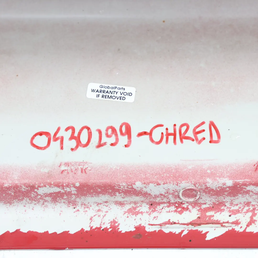 Side Skirt Aerokit Left N/S Sill Cover Chili Red - 851 to Mini R56 R57 with Part number 0430299 Mini R56 R57 Side Skirt Aerokit Left N/S Sill Cover Chili Red - 851 - SKU 0430299-CHRED - Part number 0430299
