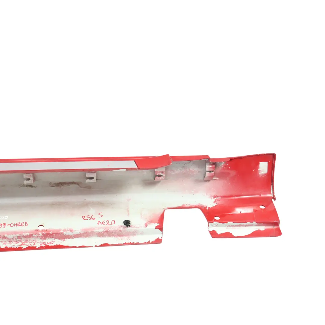 Side Skirt Aerokit Left N/S Sill Cover Chili Red - 851 to Mini R56 R57 with Part number 0430299 Mini R56 R57 Side Skirt Aerokit Left N/S Sill Cover Chili Red - 851 - SKU 0430299-CHRED - Part number 0430299