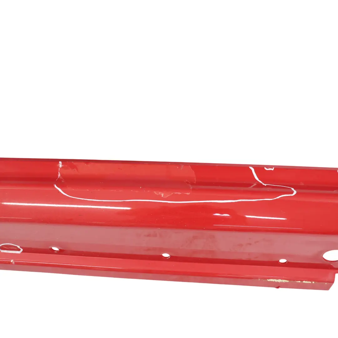 Mini R56 R57 Seitenschweller Aerokit Links Schwellerabdeckung Chili Rot 851 - SKU 0430299-CHRED - Teilenummer 0430299