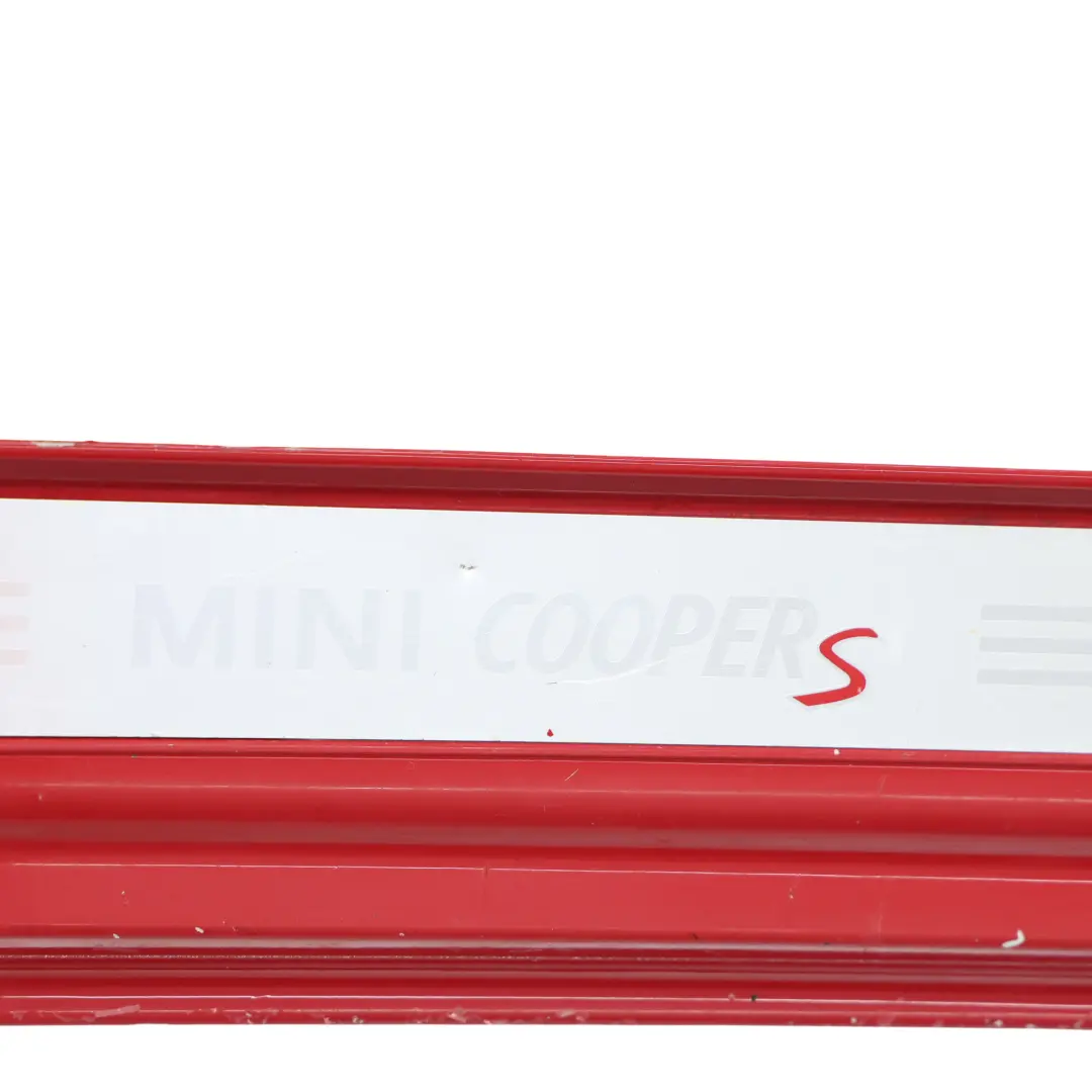 BMW MINI Cooper R56 R57 Aero Kit Right Door O/S Sill Skirt Cover Chili Red 851 - SKU 0430300-CHRED - Part number 0430300