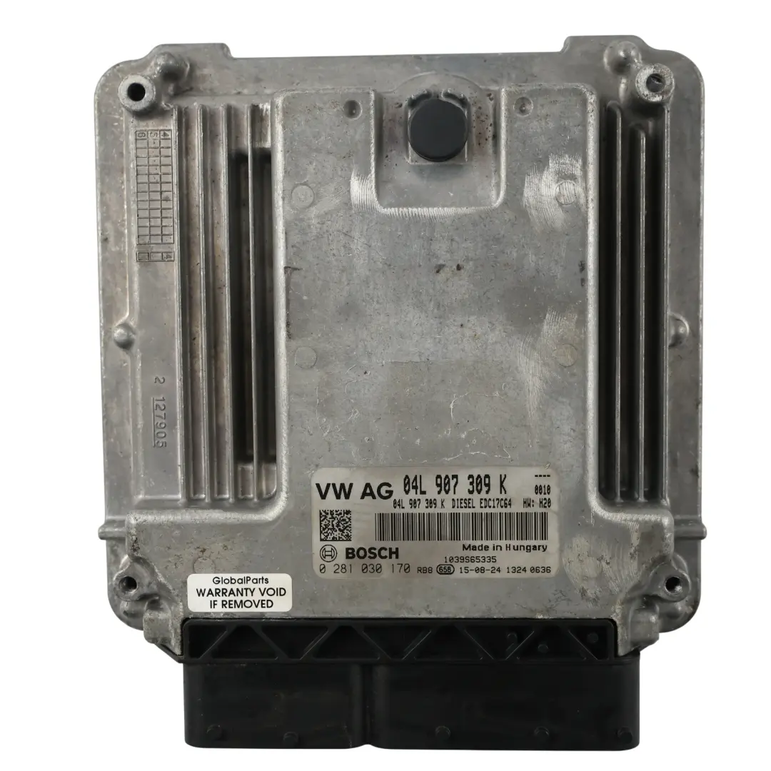 CUVC 150HP Engine Control Unit ECU to VW Tiguan 5N Audi Q3 8U 2.0 TDI with Part number 04L907309K VW Tiguan 5N Audi Q3 8U 2.0 TDI CUVC 150HP Engine Control Unit ECU - SKU 04L907309K-5 - Part number 04L907309K