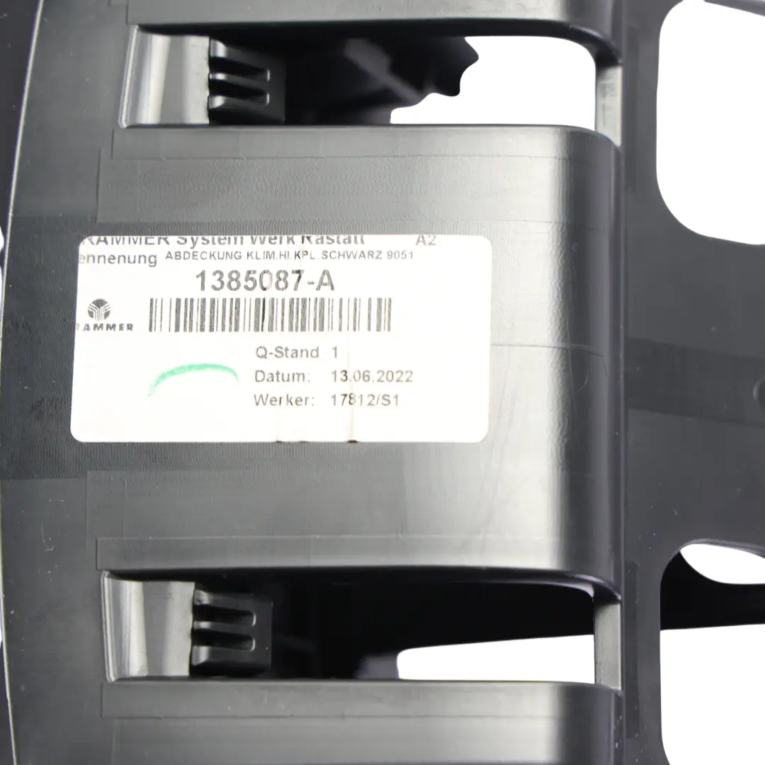 Mercedes W177 Centre Console Rear Air Dash Vents Nozzle Grill Tray - SKU A1776803701-4 - Part number A1776803701