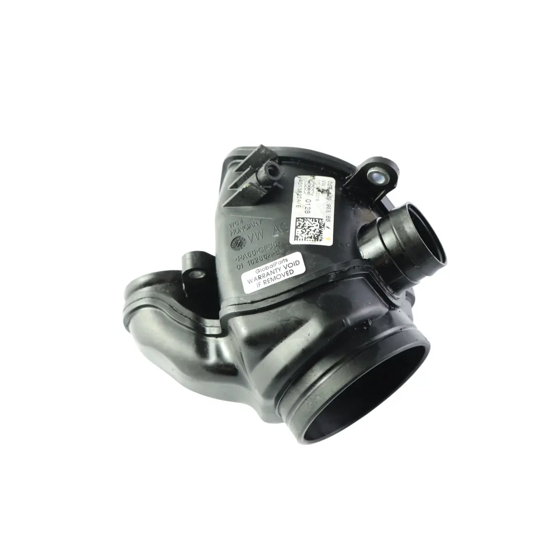 Pulsation Damper Turbocharger Intake Pipe 3.0 TDI Diesel to Audi A6 C8 with Part number 059129955BB Audi A6 C8 Pulsation Damper Turbocharger Intake Pipe 3.0 TDI Diesel - SKU 059129955BB - Part number 059129955BB