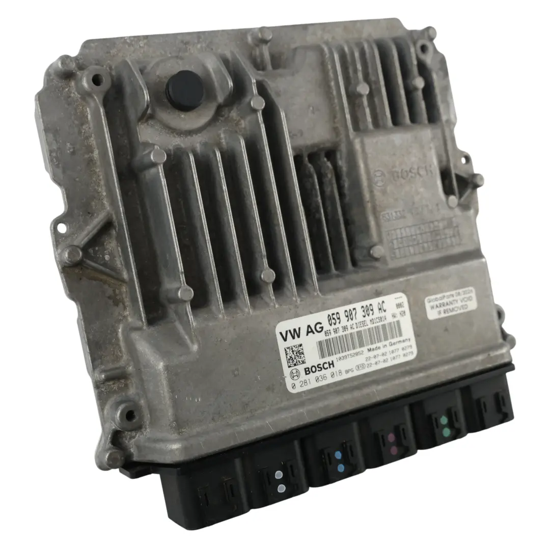 Audi S5 F5 3.0 TDI DMKC 341 HP Engine Control Module Unit AC Automatic - SKU 059907309-2 - Part number 059907309