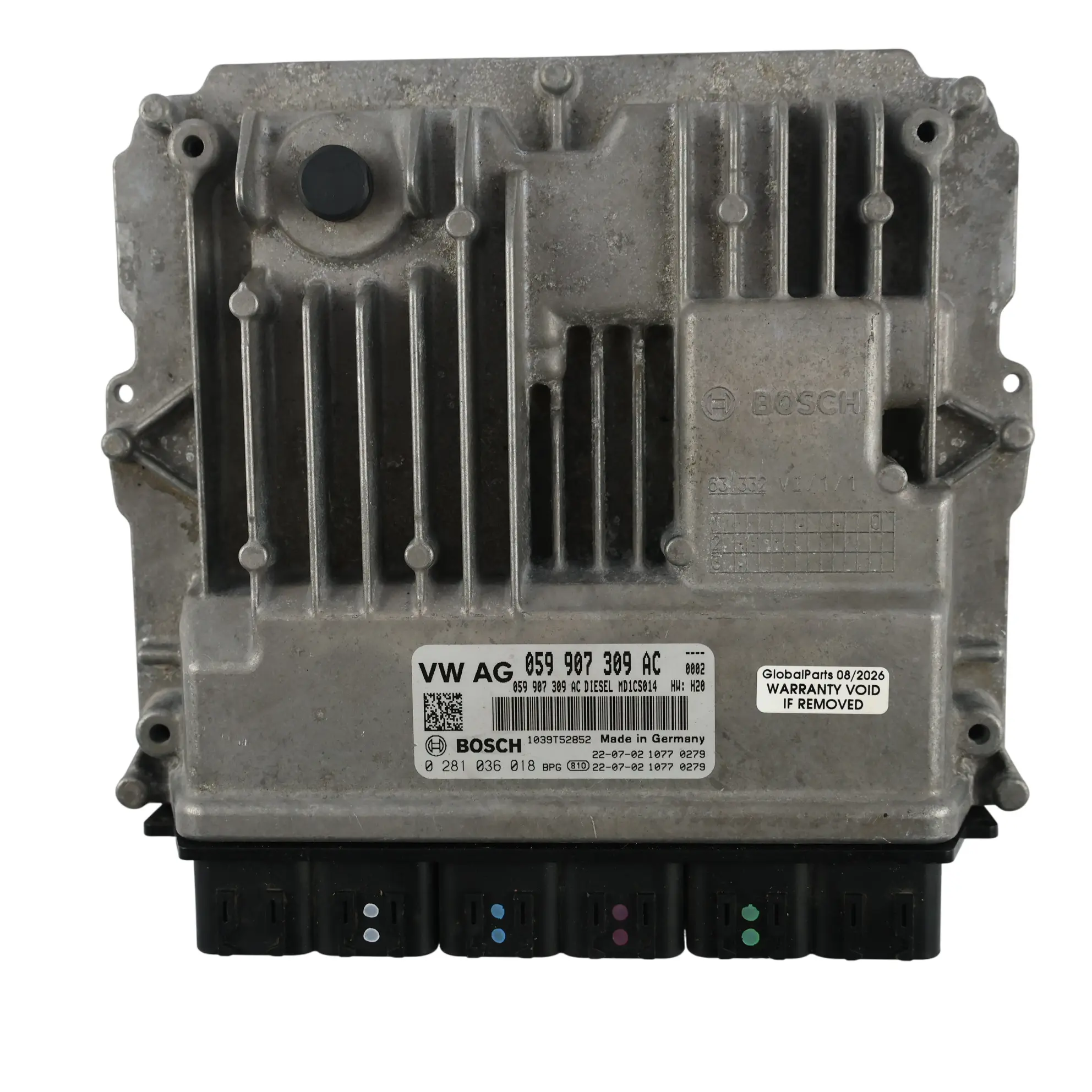 Audi S5 F5 3.0 TDI DMKC 341 HP Engine Control Module Unit 059907309AC Automatic