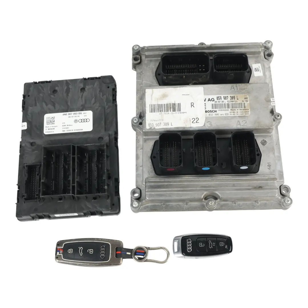 DDVB 286HP Engine ECU Kit BCM + 2 Key to Audi A6 C8 3.0 TDI Quattro with Part number 059907309L Audi A6 C8 3.0 TDI Quattro DDVB 286HP Engine ECU Kit BCM + 2 Key - SKU 059907309L-5 - Part number 059907309L