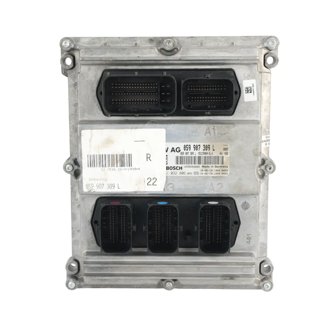 DDVB 286HP Kit Centralina Motore BCM per Audi A6 C8 3.0 TDI Quattro con numero di parte 059907309L Audi A6 C8 3.0 TDI Quattro DDVB 286HP Kit Centralina Motore BCM - SKU 059907309L-5 - Numero di parte 059907309L