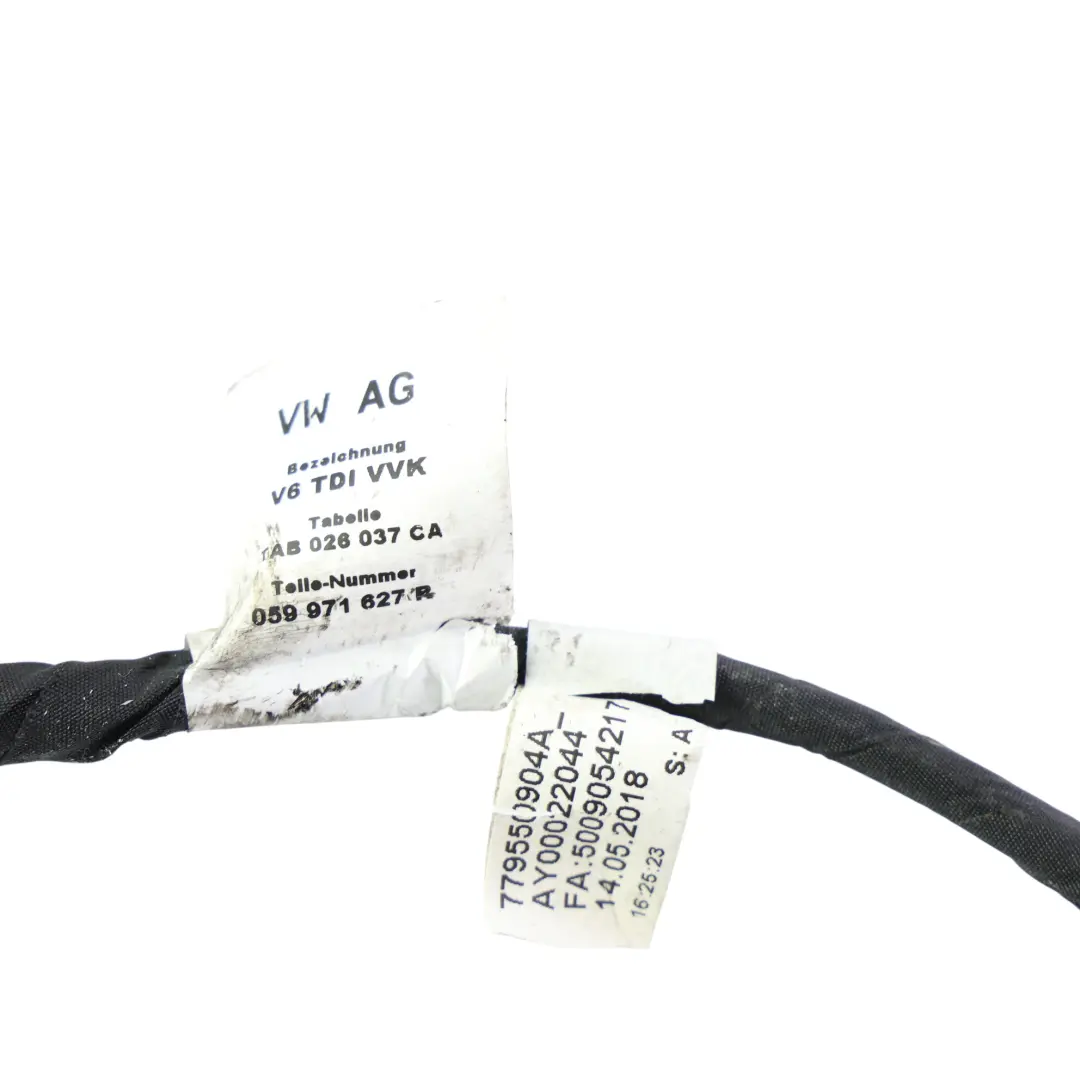 Cableado Motor Arnés 3.0 TDI DDVB para Audi S5 F5 A6 C8 con número de pieza 059971627R Audi S5 F5 A6 C8 Cableado Motor Arnés 3.0 TDI DDVB - SKU 059971627R - Número de pieza 059971627R