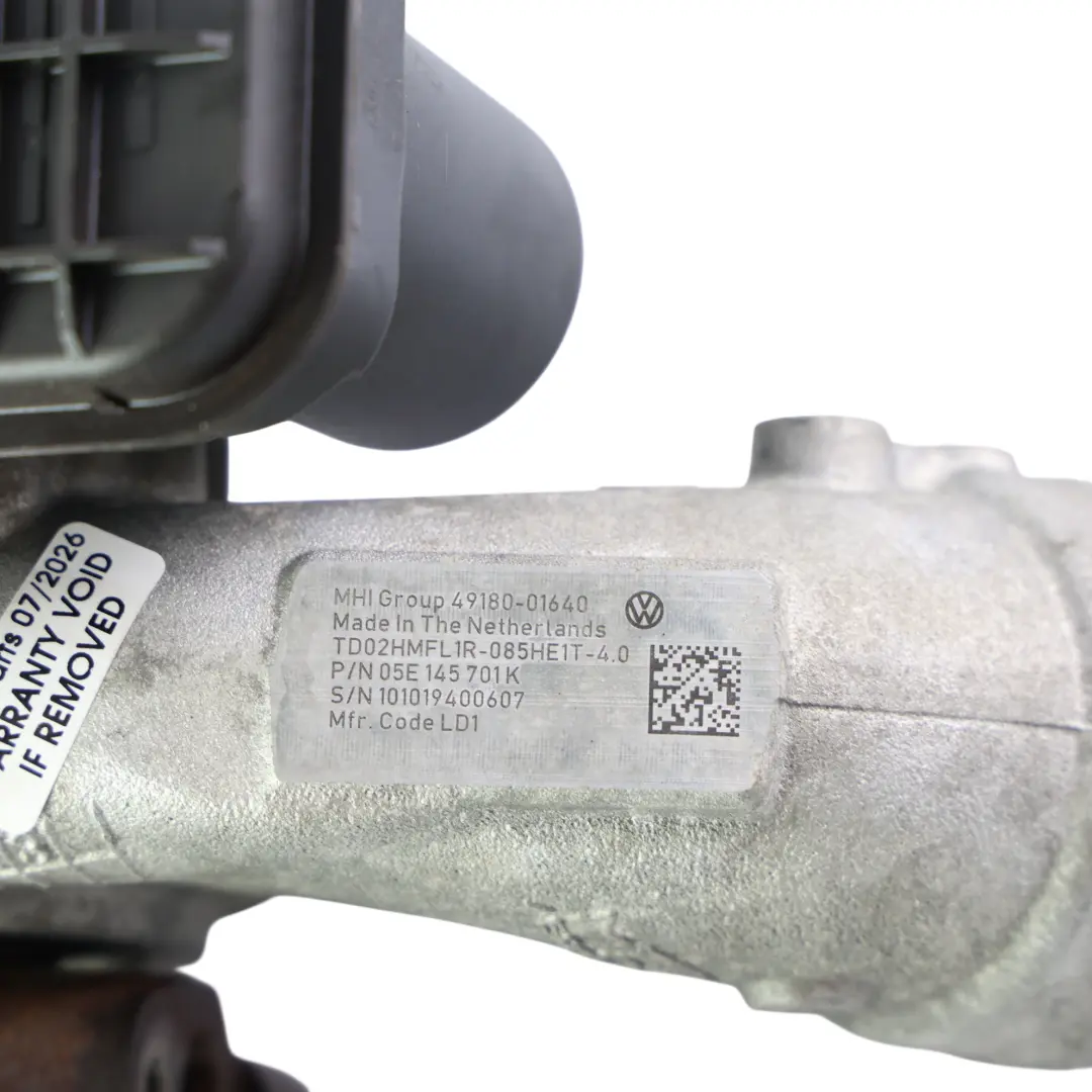 Skoda Karoq Volkswagen Golf Mk7 Turbocharger Turbo 1.5 TSI Petrol 05E145701K - SKU 05E145701J - Part number 05E145701J
