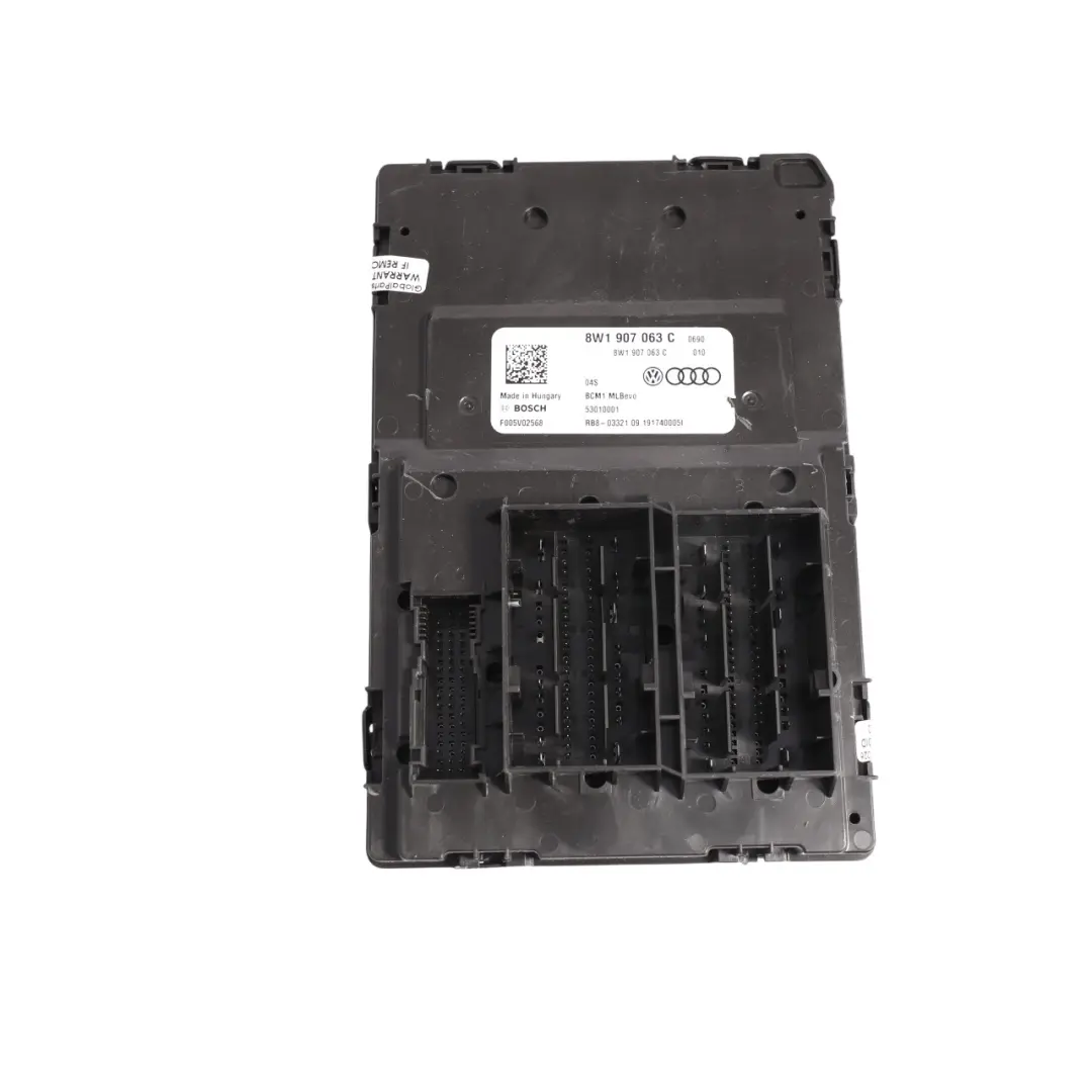 Audi A4 B9 2.0 TDI DEZE 163PS Steuergerät Kit BCM Schlüssel Automatik - SKU 05L907309-4 - Teilenummer 05L907309