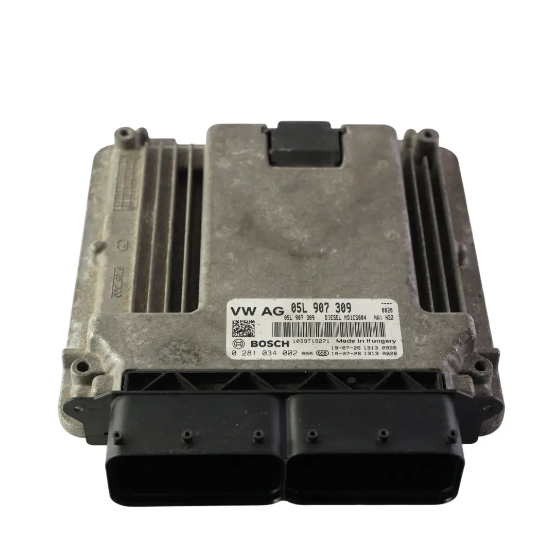 Audi A4 B9 A5 F5 30 TDI DTNB 136HP Engine Control Unit ECU Automatic - SKU 05L907309 - Part number 05L907309