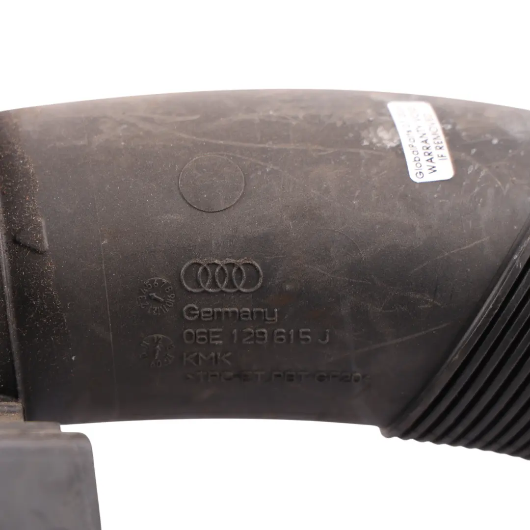 Audi A6 C7 Air Filter Intake Hose Pipe Line Petrol 2.8 Petrol - SKU 06E129615J - Part number 06E129615J
