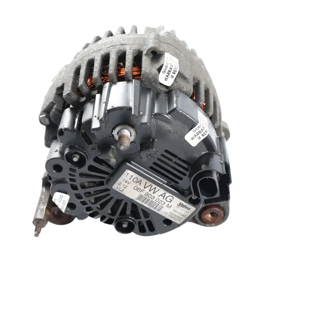 Volkswagen Transporter T5 T6 Alternador Generador 110A 14V 2.0 TDI - SKU 06F903023M - Número de pieza 06F903023M