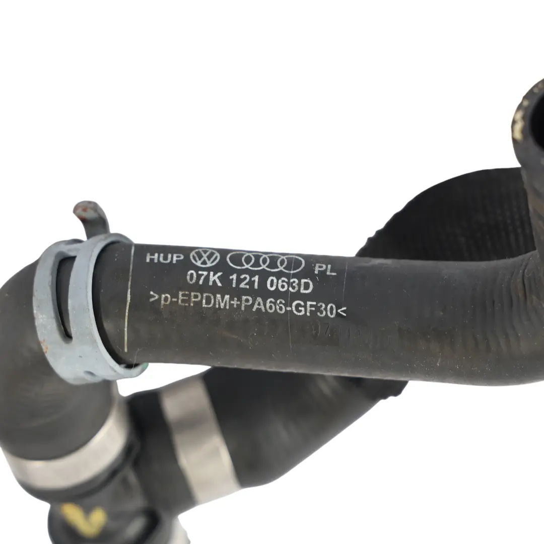 Audi RSQ3 8U RS3 8P Water Coolant Pipe Hose Line Tube Petrol Engine 07K121063F - SKU 07K121063D - Part number 07K121063D